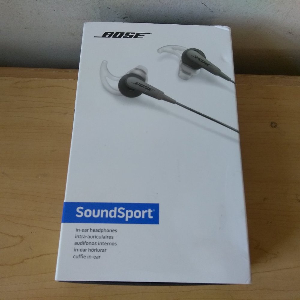 Bose soundSport in ear headphones